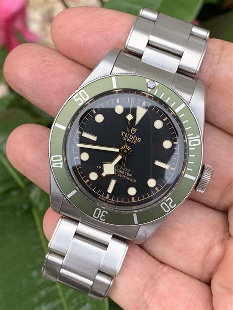 tudor black bay green special edition how many|tudor black bay harrods edition.